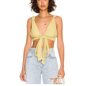 LPA Basil top in pistachio